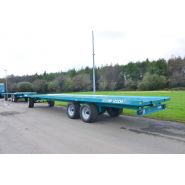 Plateau agricole 12m x 2,5m adapté pour 25 km/h