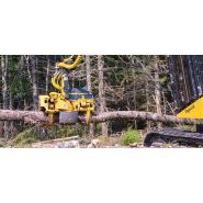 Tête d'abattage-ébranchage 570 - Tigercat - Largeur maximum 1 930 mm, bras à trois couteaux et deux rouleaux d'entraînement_3