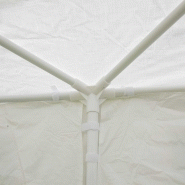 Chapiteau 3x6m - Barnum de jardin 18m² - Toile imperméable 180g/m² avec murs amovibles_3