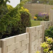 Panneaux de béton imitation bois sans traitement anti-insectes