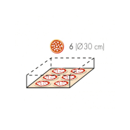 Four à pizzas Moretti Forni 1x6 pizzas - AMALFI 1A/P_3