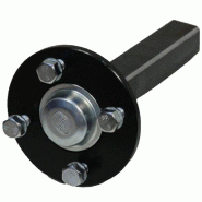 18x8.50-8 ATV Trailer Kit Wanda P332 Wheels Hub  Stub Axles Swivel Hitch 750kg_3