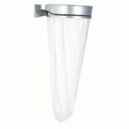 Support sac ecollecto essentiel sur poteau platine_3