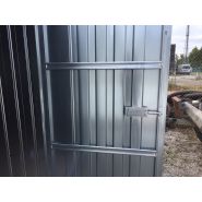 Container de stockage galva / démontable / 2m00 x 2m30 x 2m20 (h)