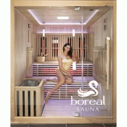 SAUNA COMBI BOREAL® ELÉGANCE 5 - 180X180 INFRAROUGE + VAPEUR_3