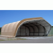 Hangar industriel résistant au vent, neige et humidité