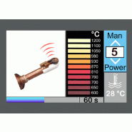 H4PRO - Chauffage à induction mobile avec écran couleur 5 pouces et 5 modes manuels_3