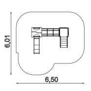 Jeu multi-tours en acier inoxydable et PEHD pour aire de jeux - Conforme EN1176 - Référence BT11139_3