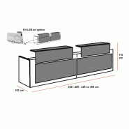 Banque d'accueil droite Avant - Ofitres - 249, Non_3