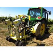 Effeuilleuse robuste et stable au travail pour vignobles