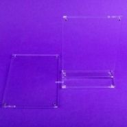 Fb1207 - porte-visuel de comptoir - Faberplast - A6 (10,5 x 14,8 cm) - Vertical en plexiglas avec aimants_3