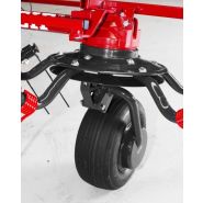 Spider 615/6 faneuse rotative - SIP - largeur de travail 6 m - 6 rotors avec attelage mobile et stabilisateurs_3