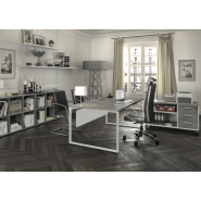 Bureau de direction en mélamine haute résistance - Urban Manager - Burocéan - Style industriel_3