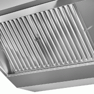 Hotte murale inox - 2m80 - avec moteur, régulateur, filtre et éclairage | Profondeur 900 mm_3