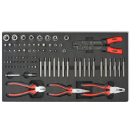 Vidaxl chariot à outils pour atelier avec 1125 outils acier rouge 142248_3