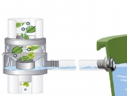 Collecteur d'eau avec système d'évacuation automatique