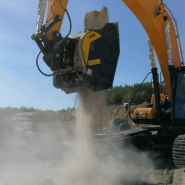 Godet concasseur BF120.4 S4 - Pour pelles hydrauliques 30 à 45 tonnes, capacité 1,3 m³_3