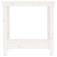 Vidaxl banc de travail blanc 80x50x80 cm bois de pin massif 822497_3
