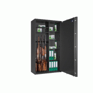 Armoire à armes FORMAT CAPRIOLO V Classe I - Armoire à fusils (EN 1143-1) - Serrure électronique La Gard ComboGard Pro / Gris clair RAL 7035_3