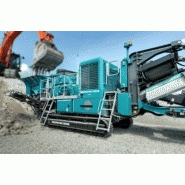 Concasseur à percussion sur chenilles - Powerscreen Trakpactor 260 & 260 SR - Rotor 860 mm - Capacité 250 t/h_3