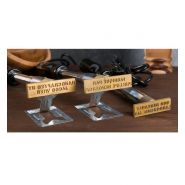 Fers à marquer électriques - lee valley - plaques de marquage en laiton massif_3