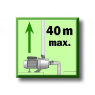 Pompe à eau électrique auto-amorçante - 970 w - inox  - 306132_3