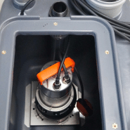 Station de relevage 220v 100l pedrollo sar 100 vortex rxm 320 eaux usées 6 m3/h