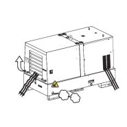 Groupe électrogène diesel MOSA GE 15 YSXC - Triphasé 14 kVA - Insonorisé avec autonomie de 23h_3