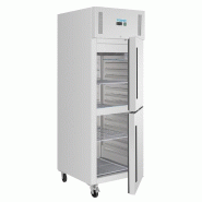 Armoire réfrigérée négative GN 2 portillons série G 600L PG054 Polar_3