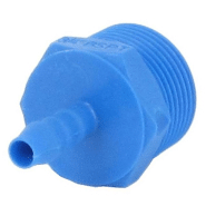 Raccord annelé - Droit - M 3/4