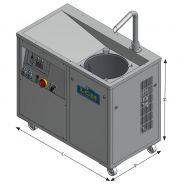 Machine à chocolat adaptée au moulage de corps creux