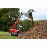 Mini-chargeuse télescopique compacte 2.27t - Weidemann T4108 - Hauteur de levage et stabilité_3