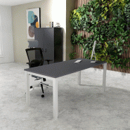 Bureau Professionnel Tempo Mobel Linea. - 120, Alu, Anthracite, Non_0