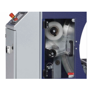 Filmeuse horizontale Compacta SPG - Banderolage automatique pour produits longs - Convoyeur motorisé antidérapant - Écran tactile - Pince et coupe automatique_3