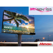Imprimante solvant très grand format - Gamme Graphique - Mimaki SWJ-320EA - 3,2m de large, haute vitesse, MAPS4 et NRS_3