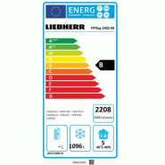 Armoire réfrigérée négative Inox - GN2/1 - 1360L | Liebherr - FFPSvg 1402 Performance_3