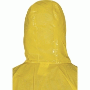 Combinaison jetable avec cagoule Deltachem - type 3B - coutures étanchées - DT300 - protection renforcée contre produits chimiques_3