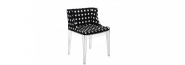 Fauteuil Mademoiselle de Kartell - design Philippe Starck - structure polycarbonate et assise tissu Missoni Home_3