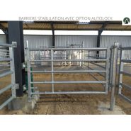 Barrière de stabulation agricole sans verrou, version panneau
