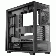 Antec flux boîtier pc midi tower gaming atx, noir_3