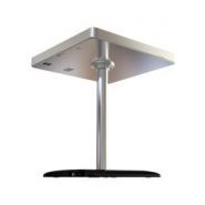 Table tactile haute D-Néo avec dalle sécurisée de 8 mm