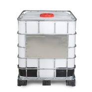 266168w - Cuve IBC produits dangereux - 1000 litres - Palette PE - Ouverture DN 225 - Sortie DN 50 - Certification UN 31HA1/Y_3