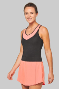 Débardeur de padel bicolore femme PROACT - Réf: PA4031 - 80% polyester, 20% élasthanne_3