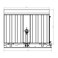 Niveleur de quai sur mesure - Alapont - capacité de charge statique 9 000 kg - robuste et adapté au transport manuel et motorisé_3