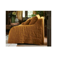 Canapé 2 places Carnac 145 cm - Home Spirit - Accoudoirs galbés et mono-assise déhoussable_3