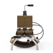 Gaufrier professionnel pour gaufres plus grandes