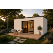 Studio de jardin en container/T1 pour le logement d'un adolescent, d'un étudiant ou d'une personne âgée_3