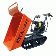 Transporteur Mecacraft Cargo 300D - Brouette à chenilles - Mini dumper jusqu'à 300 kg de charge_3