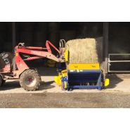 Dérouleuse pailleuse DE225 KP - Warzée SA - Balles rondes jusqu'à 150 cm et 800 kg – Compatible chargeurs compacts_3