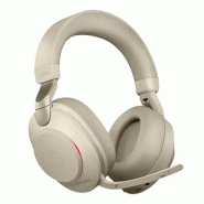 Jabra Evolve2 85 Casque Avec fil &sans fil Arceau Bureau/Centre d'appels USB Type-A Bluetooth Beige_3